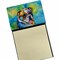 Edge Collections - 3" x 3" - Multicolor - Sticky Note Holder Refillable Dispenser Self-Sticky Note Pads, Memo Pads Blank Desk Accessories - 1 pieces